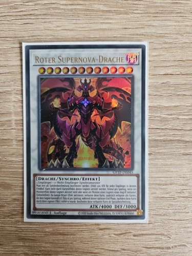 Yugioh roter supernova drache - yugioh,