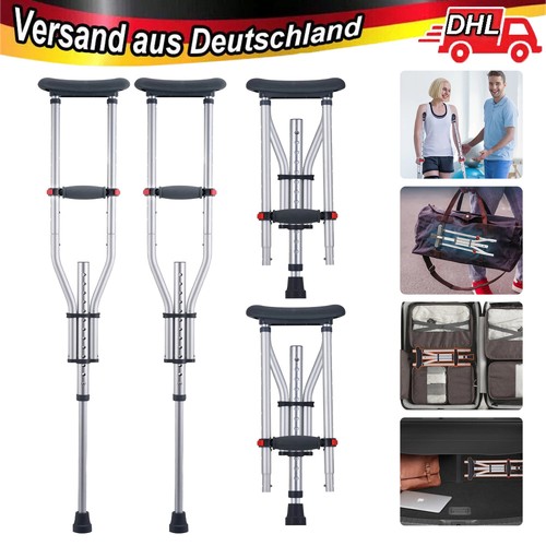 Paar krücken gehhilfe - 1,