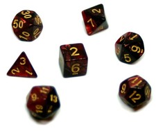 ⭐7er Würfelset 4-20 Seitig