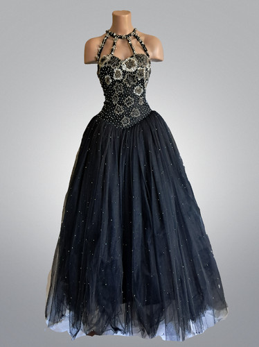 Brautkleid schwarz abendkleid - schwarz,