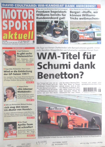 Motor sport aktuell 1997 - sport, 8
