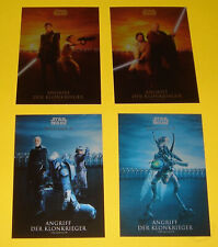 Star Wars Episode II Angriff der Klonkrieger Karten zum aussuchen