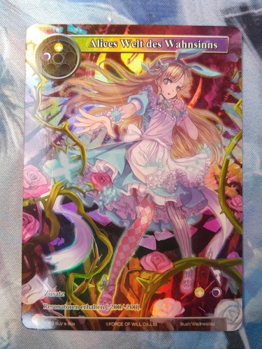 Force will alices - alices, des