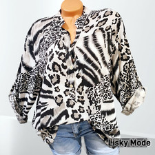 Italy Damen Bluse Fischerhemd