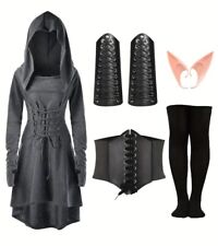 5-teiliges Damen-Mittelalterliches Renaissance-Kostümset, Gr.44 (XL)