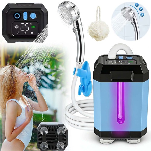 Tragbare campingdusche akku - tragbare,