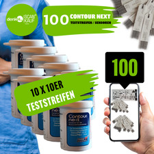 Contour next Sensoren ⭐️100 Sensoren⭐️ - 10 x 10   ►Teststreifen◄