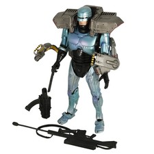 Robocop 3 with Jetpack and Assault Rifle - lose / komplett  - NECA
