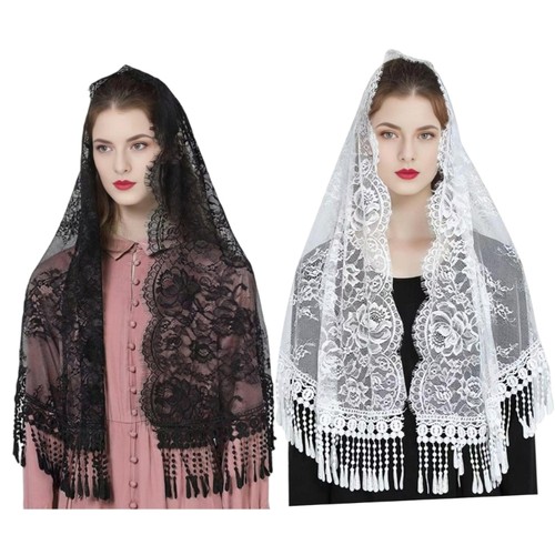 Lace mantilla for woman - lace,