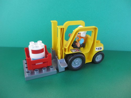 Lego duplo gabelstapler - lego,