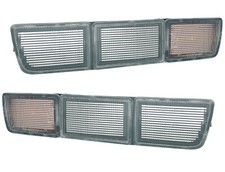 Frontblinker Set für VW Golf 3 ohne NSW in Weiss Blinker BLENDE lang breit vorne