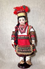 Puppe von Künstler, ganz