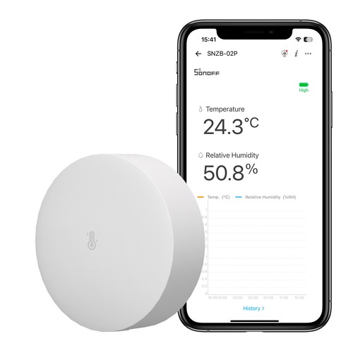 Sonoff snzb 02p smart zigbee - smart,