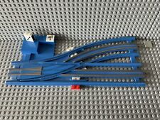 Lego Weiche 12V Blau Links 755