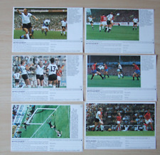 6 x  Uwe Seeler ( Konvolut Sammelbilder) 1966/1970 Ernst Huberty