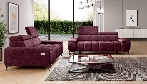 Sofagarnitur palladio sitzer - palladio, 3-sitzer