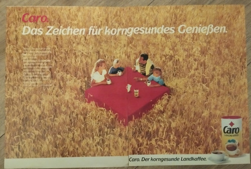 Original reklame werbung - reklame, 1990