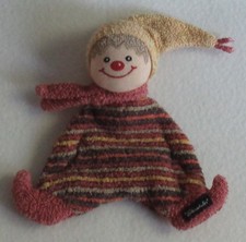 Sterntaler Schmusetuch Clown Wichtel klein Frottee