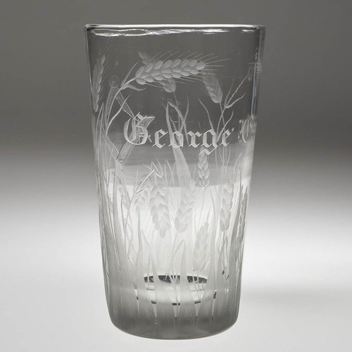 Graviertes freimaurer glas von - graviertes,
