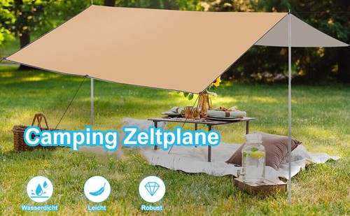 3x3m camping tarp - camping, zeltplane
