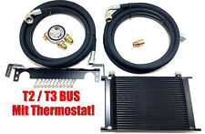 Ölkühler KIT 25 Reihen AN10 MIT THERMOSTAT + HALTER für VW BUS T2 T3 Transporter