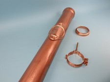 Standrohr Kupfer 1m DN100 mit