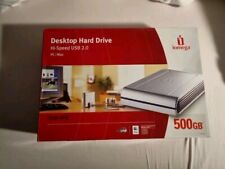 500 GB ~ IOMEGA EXTERNAL DESKTOP HARD DRIVE ~ USB 2.0 ~ 7200 RPM ~ PLUG AND PLAY