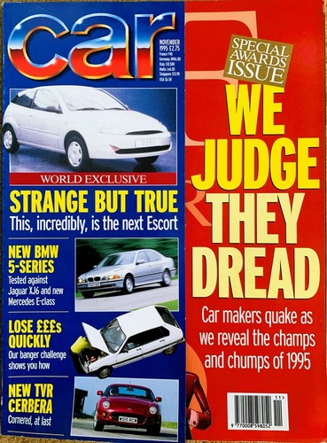 Car magazine nov 1995 - magazine,