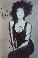 Whitney Houston (+)  orig. Autogramm  Großfoto 20x30