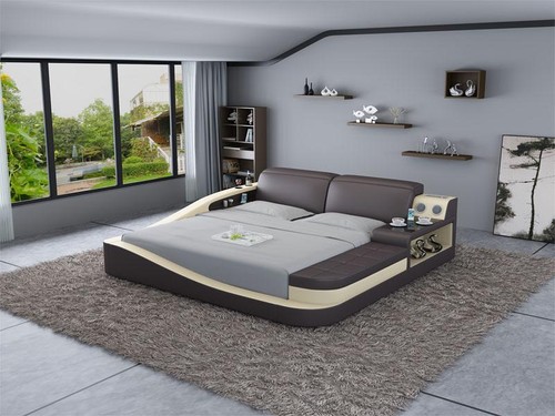 Multifunktions bett bluetooth - bett,