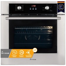 KKT KOLBE Einbaubackofen autark 60cm Backofen 70L Grill Heißluft Teleskopauszüge