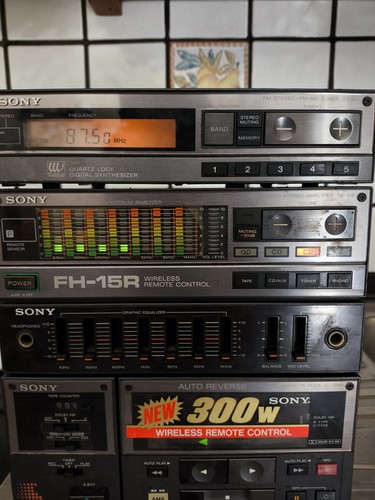 Sony 15r stereoanlage - sony, fh-15r