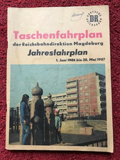 Taschenfahrplan Magdeburg