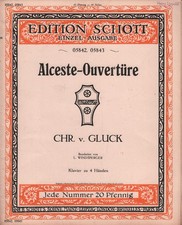 Noten: Alceste-Ouvertüre