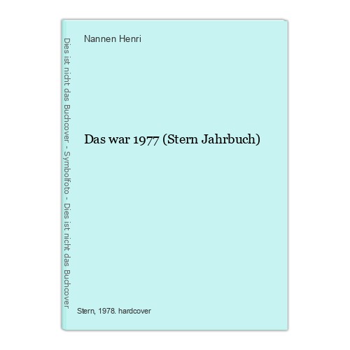Das war 1977 - , jahrbuch)