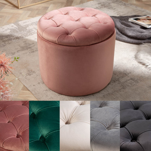 Eleganter hocker modern barock - hocker,