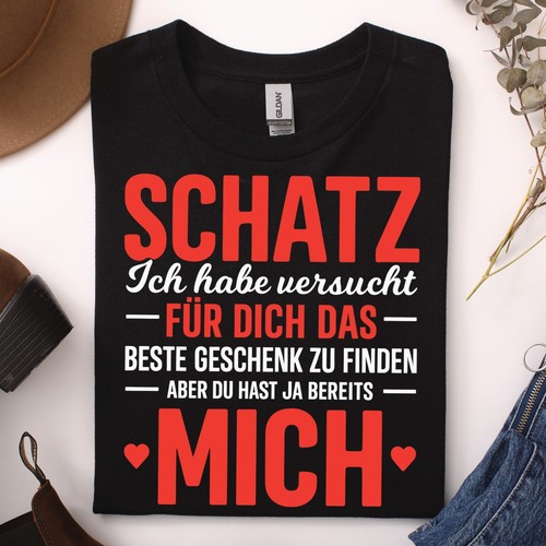 Schatz shirt lustig - schatz, –