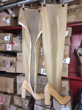 Overknee Stiefel Latex gummi viele farben Größen 38-47 Absatz 11cm  Poland 1