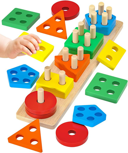 Holz montessori spielzeug - spielzeug, ab