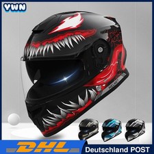 Anti-Beschlag Motorradhelm