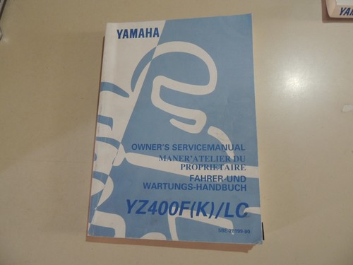 1998 yamaha 400 lc - yz, /