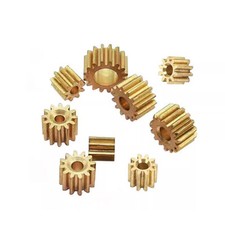 Messing Ritzel-Zahnrad Messingwelle spindel Zahnräder Gear Metall Motor Zähne