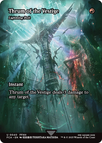 Mtg final fantasy through - mtg, the