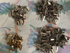 Musterbeutelklammern, Flachkopf, über 250 Stück