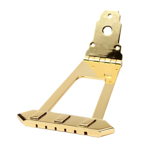 Gold string jazz bass trapez - gold, 6