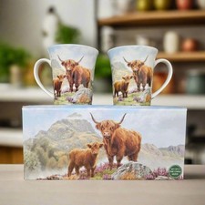 Highland Cow Fine China