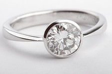 Brillant Diamant Ring Solitär