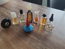 Parfum Miniaturen Sammlung, 8 Stück, Mini Flakon Konvolut voll, gebraucht