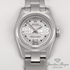 Rolex Lady Oyster Perpetual 26 mm 176200 2019 Edelstahl Automatik Stahl
