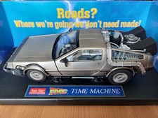 Back To The Future Sun Star 1:18 Die Cast DeLorean Zurück In Die Zukunft